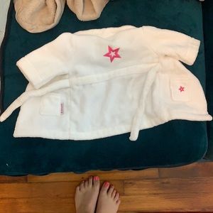 Sneer girl doll bathrobe